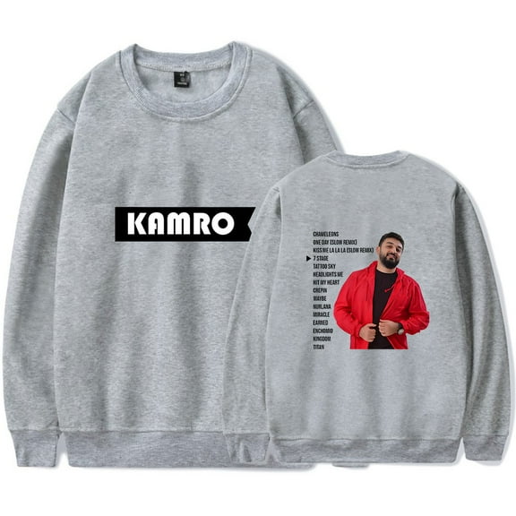 kamro Crewneck Pullover Merch Long Sleeve Sweatshirt Men/Women Casual Street Clothing
