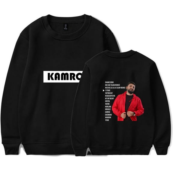 kamro Crewneck Pullover Merch Long Sleeve Sweatshirt Men/Women Casual Street Clothing