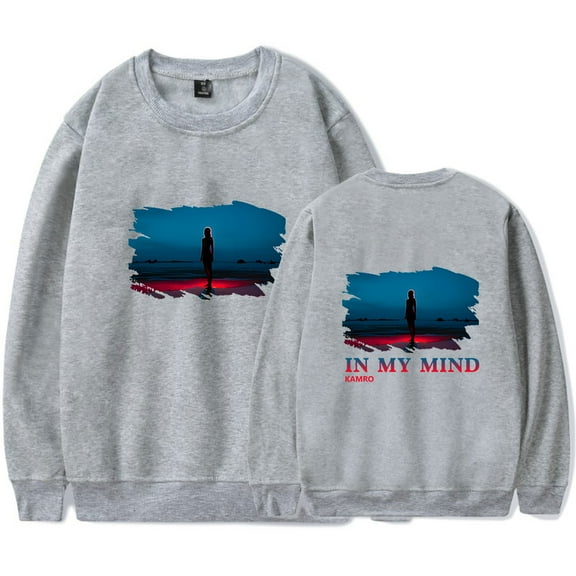 kamro Merch O-Neck Crewneck Pullover Casual Long Sleeve Sweatshirt Men/Women