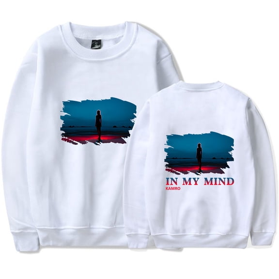 kamro Merch O-Neck Crewneck Pullover Casual Long Sleeve Sweatshirt Men/Women