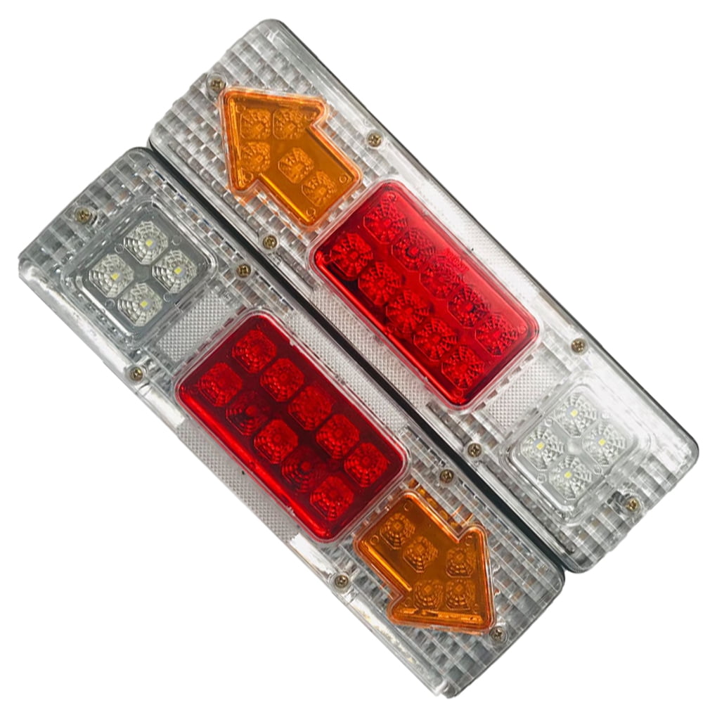 kanaroous 2pcs/set LED Truck Tail Light Bar Illuminate Truck Trailer