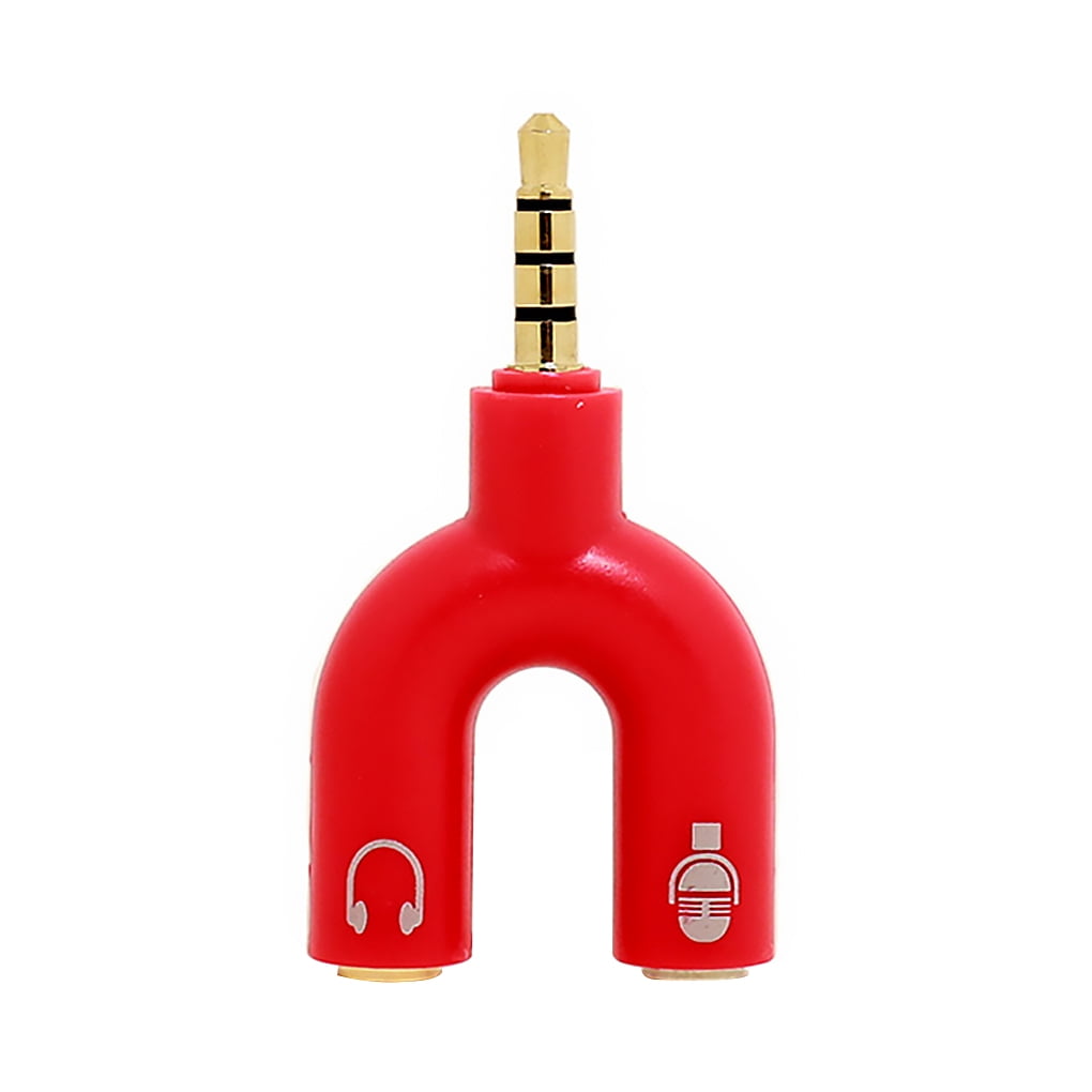 kanaroous 3.5mm Audio Splitter 2-in-1 Convenient Stereo Connector ...