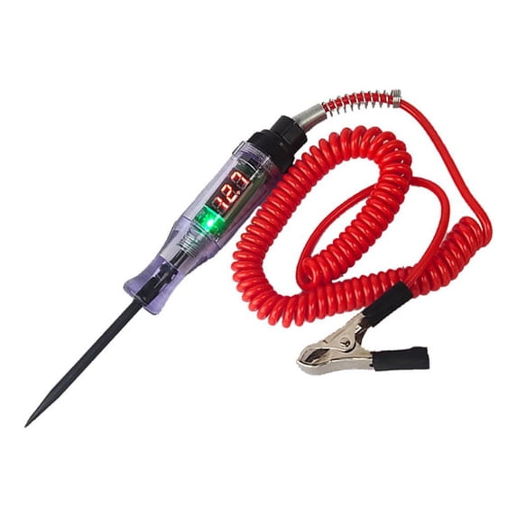 kanaroous Car Voltage Tester Pen Electric Auto Voltmeter Probe Detector Portable Detection Professional Automobile Diagnostic Tool Type 1