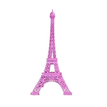 kanaroous Creative Colorful Tower Statue Sculpture Paris Decor Metal Home Ornament no1 18cm