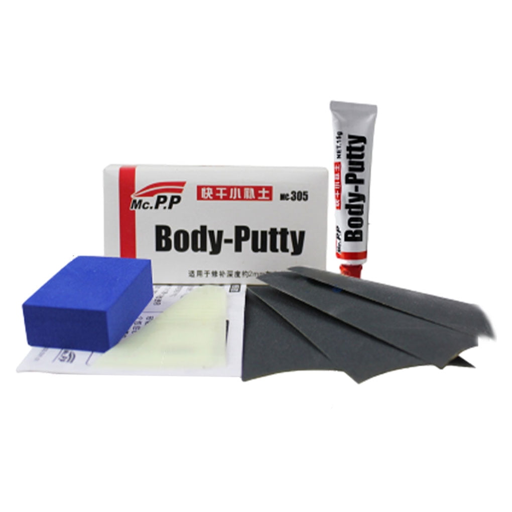 kanaroous Plastic Powerful And Efficient Car Body Putty Scratch Filler Kit For Easy Repair