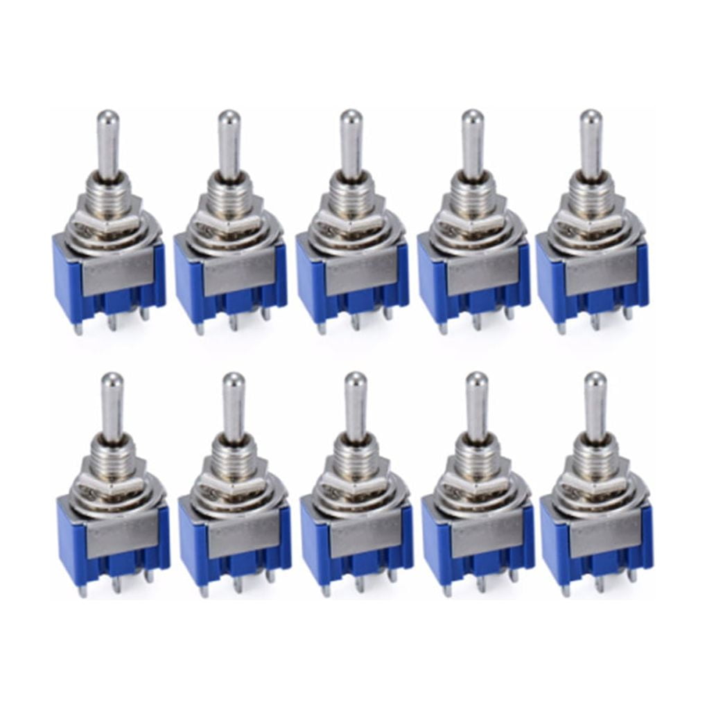 kanaroous Toggle Switch 3Pin Single Pole Double Throw Mini Waterproof ...