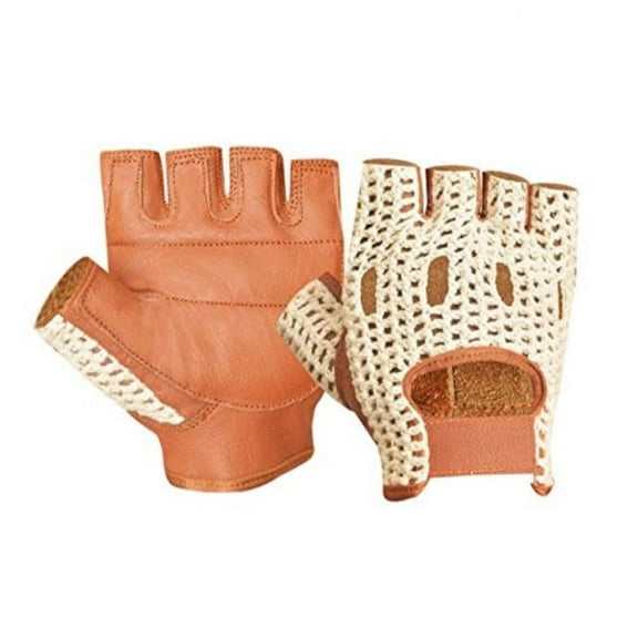 kango fitness real soft leather mesh net fingerless driving weight training cycling wheelchair gloves w-1037 (medium)