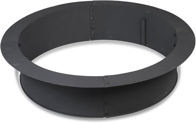 Round File Ring kaniry's 44 in. Round Fire Ring - Walmart.com