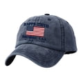 thumbnail image 1 of kaondbfi 4th of July Summer Patriotic Accessories Caps 250th Anniversary Usa Hat for Women Casual Independence Day Graphic Print Cowboy Hat Baseball Cap, 1 of 3