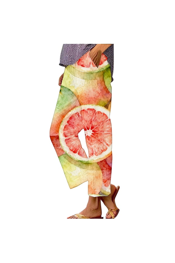 Casual Spring Fall Essentials Clothing Women's Non Pocket Cotton Linen Casual Pants Summer Casual Pants for Women