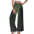 thumbnail image 1 of kaondbfi Dress Pants Women Petite High Waisted Wide Leg Summer Beach Vacation Women's Pants Casual Trousers, 1 of 8