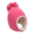 thumbnail image 1 of kaondbfi Kids Travel Essentials Clothing Accessories Beanie Hats for Girls and Boys Two Piece Winter Fleece Solid Color Warm Children'S Hat and Gloves, 1 of 8