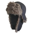 thumbnail image 1 of kaondbfi Outdoor Travel Essentials Accessories Beanie Hats for Women and Men Winter Cycling Warm Winter Windproof Ear Protector Caps Cold Proof Windscreen Hat Cotton Lei Feng Hat, 1 of 3