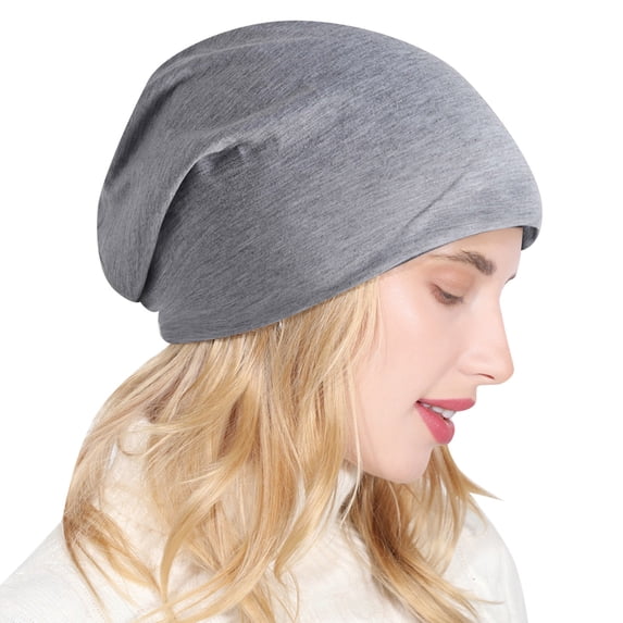 kaondbfi Outdoor Travel Essentials Accessories Beanie Hats for Women and Men Spring Cotton Slouchy Cotton Warm Winter Hats for Ski