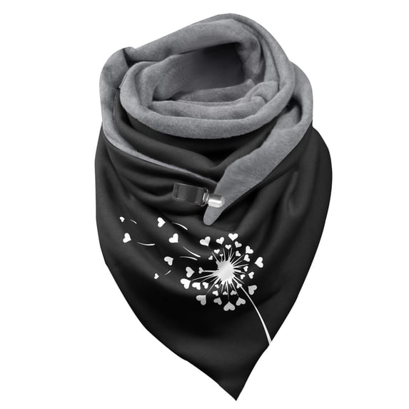 kaondbfi Outdoor Travel Essentials Accessories Scarf for Women and Men Dandelion Print Super Soft Luxurious Feel Unisex Winter Scarf