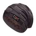 thumbnail image 1 of kaondbfi Outdoor Travel Essentials Clothing Accessories Baseball Caps for Men Beanie Winter Hats for Guys Cool Lined Knit Warm Thick Skully Stocking Binie Hat, 1 of 6