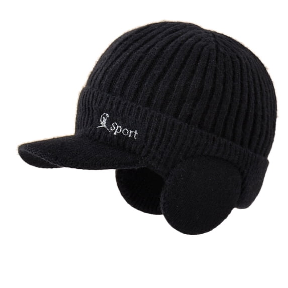 kaondbfi Outdoor Travel Essentials Clothing Accessories Beanie Hats for Men Elastic Warm Knitted Hat Winter Hat Thickened Wool Hat Outdoor Warm Knitted Hat In Autumn and Winter