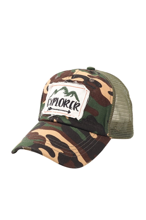 Summer Essentials Accessories Baseball Caps for Women Unisex Classic Low Profile Cotton Baseball Cap Embroidered Letters Camoflauge Soft Unconstructed Adjustable Size Dad Hat
