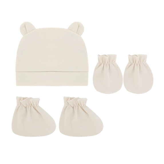 kaondbfi Summer Essentials Accessories Baseball Caps for Girls and Boys Cotton Beanie Hat Baby Soft Skull Caps Hat for Baby Boy's 0-12 Months
