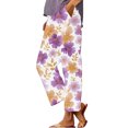 thumbnail image 1 of kaondbfi Summer Linen Pants for Women Wide Leg Pants Loose Pants Pants with and Pockets Casual Pants for Women, 1 of 9
