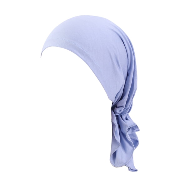 kaondbfi Summer Outdoor Essentials Accessories Bucket Hats for Women Fashion Reversible Adjustable Beading Braid Hat Muslim Ruffle Cancer Wrap Cap Sleep Caps Satin Lined Hair Bonnets