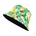 thumbnail image 1 of kaondbfi Summer Outdoor Essentials Accessories Bucket Hats for Women Unisex Print Double Side Wear Reversible Bucket Hat Trendy Cotton Twill Canvas Sun Fishing Hat Fashion Cap, 1 of 1