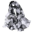 thumbnail image 1 of kaondbfi Summer Outdoor Essentials Accessories Silk Scarves for Women Scarfs Lightweight Print Floral Pattern Scarf Shawl Fashion Scarves Sunscreen Shawls and Wraps for Spring, 1 of 3