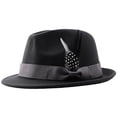 thumbnail image 1 of kaondbfi Summer Outdoor Travel Essentials Accessories Berets for Women and Men Classic Hats Wide Brim Hat Panama Dress Hat, 1 of 3