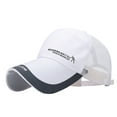 thumbnail image 1 of kaondbfi Summer Outdoor Travel Essentials Clothing Accessories Baseball Caps for Men Hollow Breathable Baseball Cap Vintage Baseball Cap Outdoor Sunscreen Cap, 1 of 3