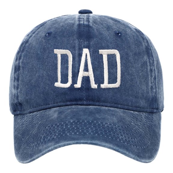 kaondbfi Summer Travel Essentials Accessories Baseball Caps for Men Daddy Embroidered Baseball Caps Aesthetic Distressed Dad Hat Cotton Sports Sun Hat Summer Trucker Hat