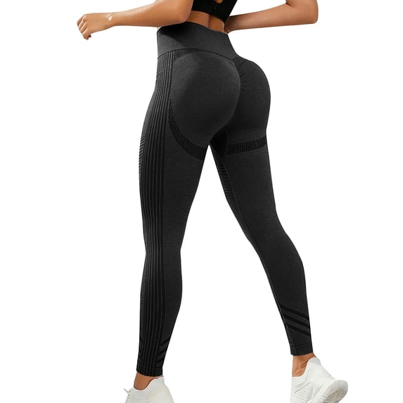 kaondbfi Thick High Waist Yoga Pants with Workout Running Yoga Leggings for Women Summer Yoga Pants for Women
