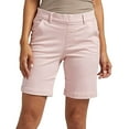 thumbnail image 1 of kaondbfi Trendy Comfortable Women's Shorts, Solid Color High Waist Casual Pants Elastic Waist Loose Shorts, 1 of 5