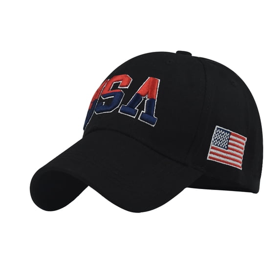kaondbfi Women's 4th of July Patriotic Accessories Caps 250th Anniversary Usa Hat for Women Unisex Summer America Flag Embroidery Baseball Caps Adjustable Hat Visors