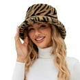 thumbnail image 1 of kaondbfi Women's Outdoor Travel Essentials Accessories Bucket Hats for Women Fuzzy Bucket Hat Knowledge Bucket Hat Fluffy Warm Soft Winter Fisherman Cap Furry Sun Hat, 1 of 9