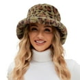 thumbnail image 1 of kaondbfi Women's Outdoor Travel Essentials Accessories Bucket Hats for Women Fuzzy Bucket Hat Knowledge Bucket Hat Fluffy Warm Soft Winter Fisherman Cap Furry Sun Hat, 1 of 9