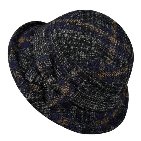 kaondbfi Women's Outdoor Travel Essentials Accessories Bucket Hats for Women Autumn and Winter Dome Casual Fisherman Pot Hat Small Bowler Hat