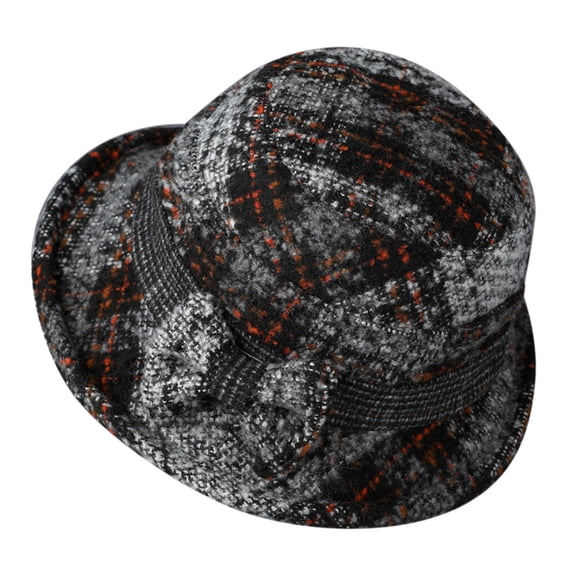 kaondbfi Women's Outdoor Travel Essentials Accessories Bucket Hats for Women Autumn and Winter Dome Casual Fisherman Pot Hat Small Bowler Hat
