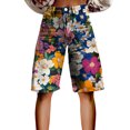 thumbnail image 1 of kaondbfi Women's Summer High Waisted Shorts Knee Length Fashionable and Casual Style with Pockets Lightweight and Breathable, 1 of 3