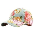 thumbnail image 1 of kaondbfi Women's Summer Outdoor Travel Essentials Accessories Baseball Caps for Women Unisex Outdoor Cotton Embroidered Unisex Baseball Caps Adjustable, 1 of 2