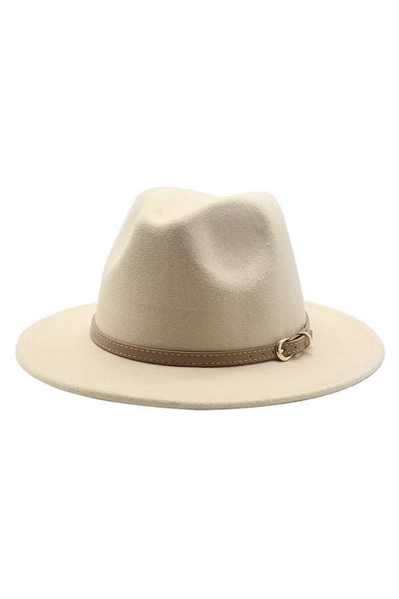 Women's Summer Outdoor Travel Essentials Accessories Bucket Hats for Women Western Cowboy Hat Classic Roll Up Buckle Belt Retro Wide Brim Cowboy Hat