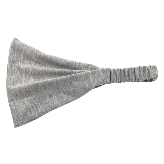 kaondbfi Women's Summer Outdoor Travel Essentials Accessories Headbands for Women Solid Color Headband Elastic Head Wrap Headband Bandana