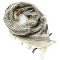 thumbnail image 1 of kaondbfi Women's Summer Travel Essentials Accessories Scarf for Women Arab Plaid Fringe Lightweight Scarf Cotton Head Neck Scarf with Tassel for Outdoor Camping Accessory Unisex, 1 of 3