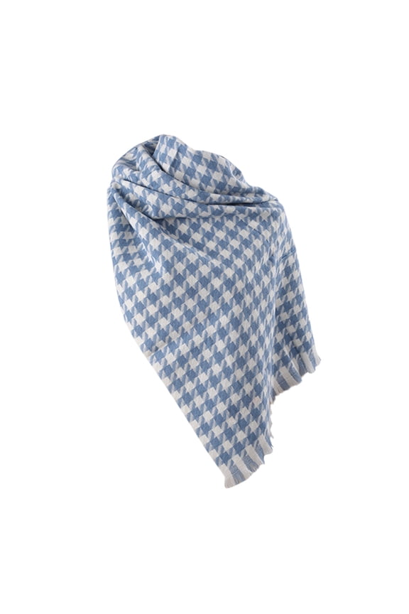 Women's Travel Essentials Accessories Scarf for Women Winter Scarf Classic Tassel Plaid Scarf Warm Soft Chunky Large Blanket Wrap Shawl Scarves 1 Pack Thermal Scarf
