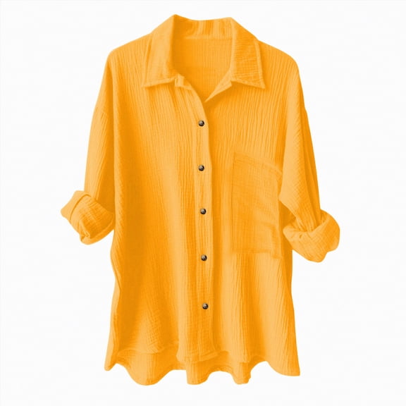 kaprioy Womens Corduroy Button Down Shirts Boyfriend Long Sleeve Oversized Blouses Tops Women Elegant Blouse Aesthetic Shirt Cotton Sports Suit Oversize Leisure Shirt Long Sleeve Tunic Long Shirt