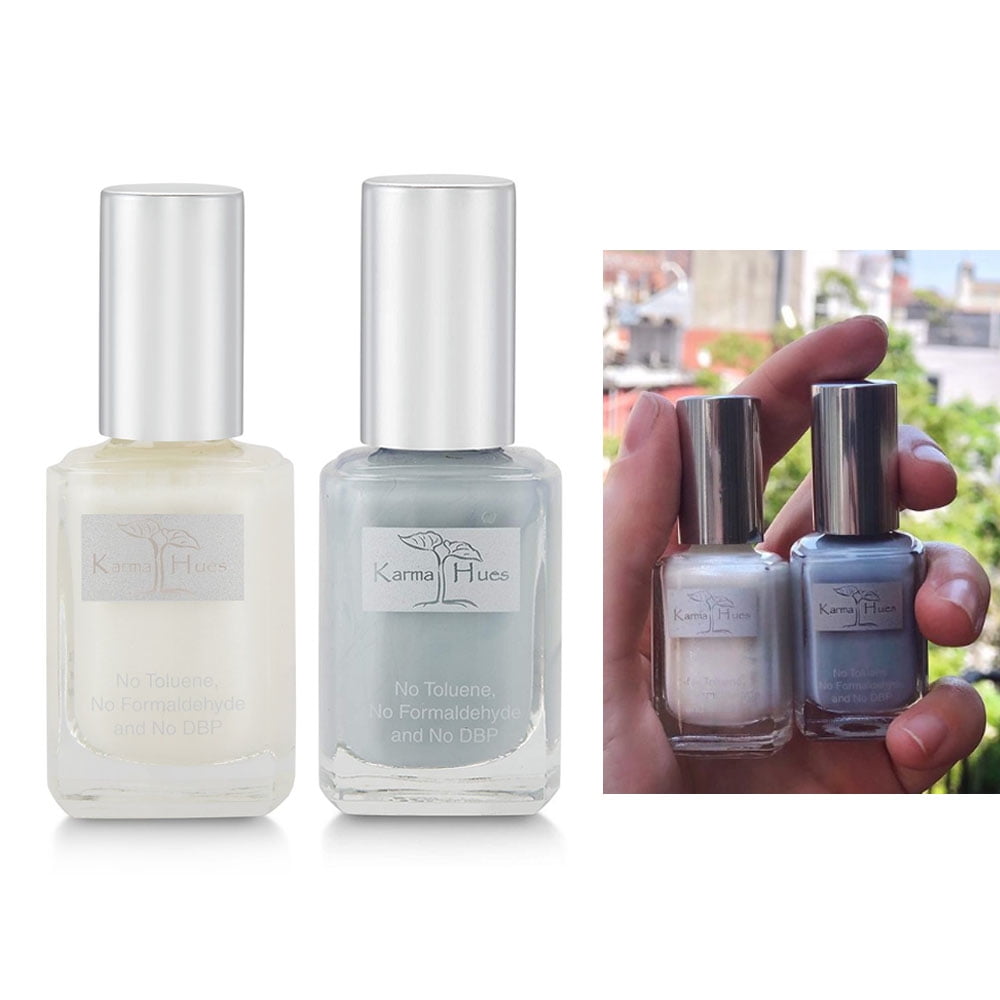 karma Organic beautiful Combination of Natural Nail Polish-Non-Toxic Nail Art, Vegan and Cruelty-Free Nail Paint