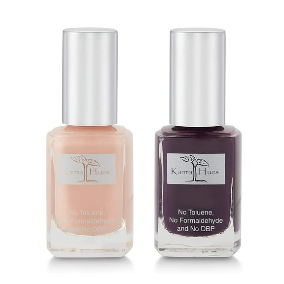 karma Organic beautiful Combination of Natural Nail Polish-Non-Toxic Nail Art, Vegan and Cruelty-Free Nail Paint