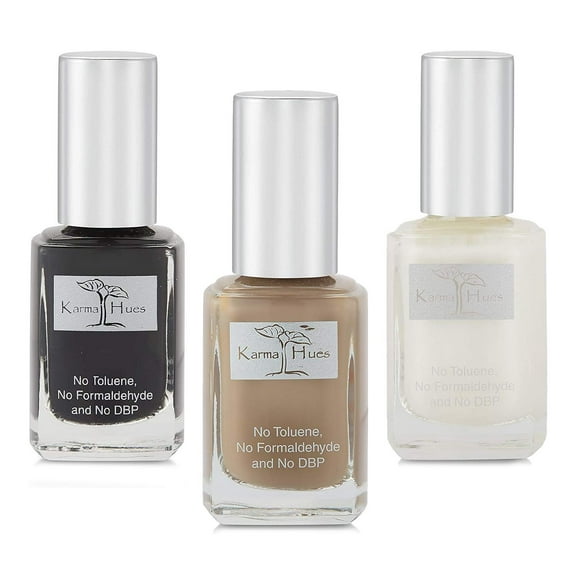karma Organic beautiful Combination of Natural Nail Polish-Non-Toxic Nail Art, Vegan and Cruelty-Free Nail Paint