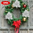 thumbnail image 1 of karymi 12pcs Artificial Flower Christmas Flower Head Powder Flower Home Decoration Wreath Ormaments Pecoration Finished Accessories Christmas Decorations The Big Save The Big Save The Big Save, 1 of 6