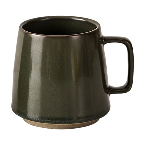 karymi 14 oz Japanese Style Ceramic Coffee Mug with Handle, Insulating Tea Cup for Hot Cold Drinks, Ergonomic Design, 4.33 Inches Tall Bedroom Decor Room Decor up to 70% off