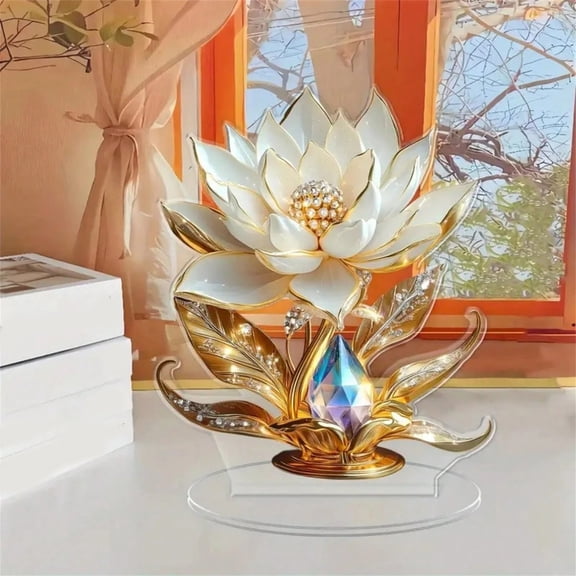 karymi 2D Valentine's Day Flower Stand Tabletop Ornament - Romantic Decor for Anniversary, Wedding, Proposal, Dinner - Lightweight for Shelf, Mantel, Centerpiece Gift Patio Decor Party Supplies